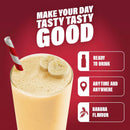 SlimFast Ready To Drink Shake, Tasty, Balanced Shake with Vitamins and Minerals, No Sugar, Banana Flavour, 6 x 325 ml Multipack