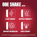 SlimFast Ready To Drink Shake, Tasty, Balanced Shake with Vitamins and Minerals, No Sugar, Banana Flavour, 6 x 325 ml Multipack