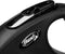 flexi New Classic Retractable Lead Cord, Medium, Black