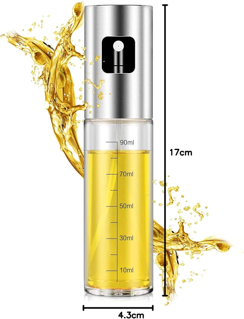 PORTENTUM Premium Oil Sprayer for Kitchen and Air Fryer 100ml Spray for Kitchen
