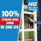 HG Glass and Mirror Cleaner, Streak-Free Glass Cleaner, Effectively Removes Grease & Dirt from Windows & Surfaces Quickly - 500ml Spray