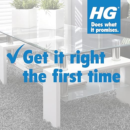 HG Glass and Mirror Cleaner, Streak-Free Glass Cleaner, Effectively Removes Grease & Dirt from Windows & Surfaces Quickly - 500ml Spray